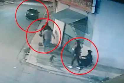Video: Dos delincuentes atracaron a una pareja en el barrio Alto Buena Vista