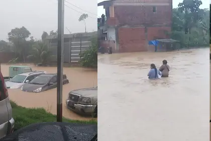 Desborde de ríos en el trópico: el agua alcanzó los 2 metros y dejó a casi 2.000 familias damnificadas