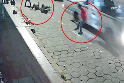 Capturan a los delincuentes que provocaron la caída de un joven de un micro en movimiento