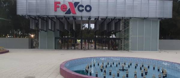 El ingreso a la Fexco en Cochabamba 