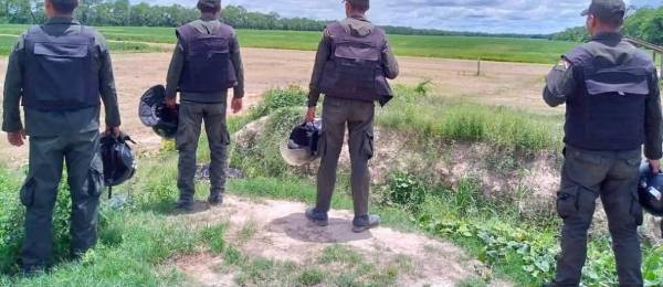 Imagen referencial de un operativo policial en el predio avasallado