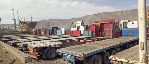 Tras ocho días, levantan bloqueo en el Puerto de Iquique para el alivio de transportistas