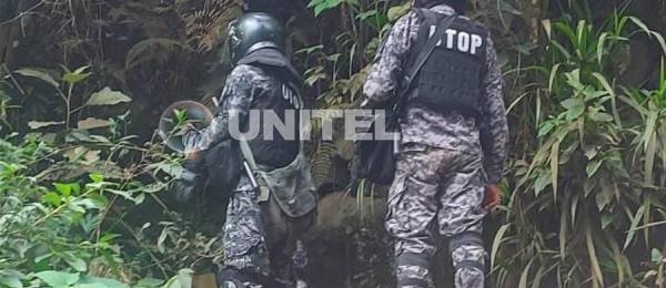 La Policía desplegó un operativo en la zona tropical de Zongo 