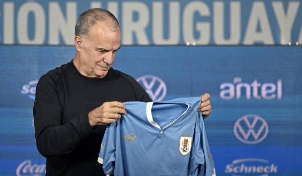El DT argentino Marcelo Bielsa