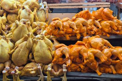 ¿A cuánto está el precio del kilo de pollo en mercados de las ciudades capitales este fin de semana?