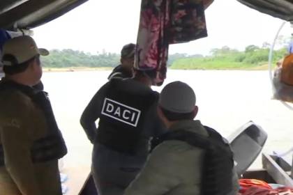 La Policía busca con balsas por los ríos del Trópico a joven secuestrado