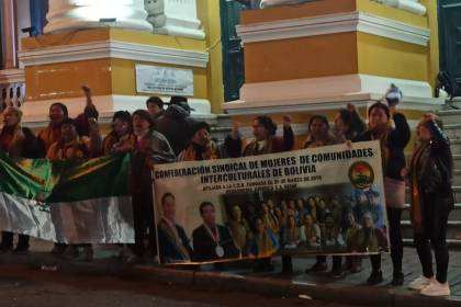 Con vigilia de la COB en la plaza Murillo, convocan a Diputados a sesionar para tratar dos créditos millonarios