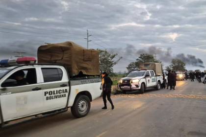 Desbloqueo en San Julián: “Son grupos netamente radicales, de choque, financiados”, dice ministro Justiniano