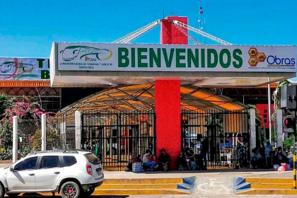 Tránsito restringe salidas en la Terminal Bimodal hacia el occidente ante “posibles” bloqueos