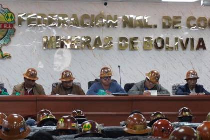 Cooperativistas mineros exigen abrogación del decreto del diésel, renuncia de dos ministros y se declaran en movilización