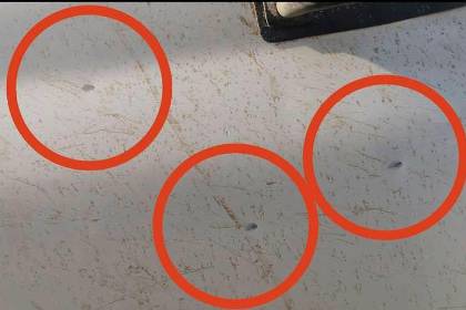 Un vehículo fue baleado en una zona minera, en medio de disputas por yacimientos de oro