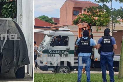 Hallan el vehículo que utilizaron los sicarios que acribillaron al capitán de la Policía, Aldunate