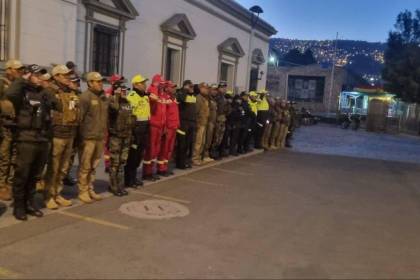 Intenso control policial para preservar el orden durante las elecciones generales en Bolivia