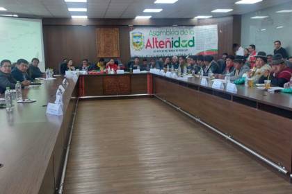 Asamblea de la Alteñidad rechaza datos del Censo, define 11 preguntas para el INE y exige auditoría con veedores internacionales