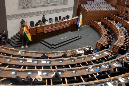 Por falta de quorum, suspenden sesión de la ALP en la que se iba a tratar crédito por $us 100 millones