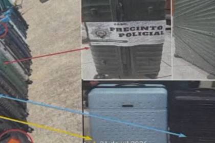 Fiscalía reporta el hallazgo de cuatro de las más de 30 maletas que trajo Laura Rojas en un vuelo chárter