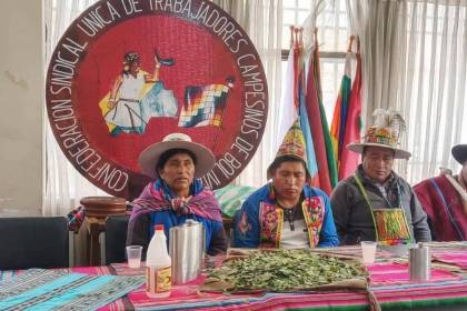 La Csutcb analiza este sábado la situación política, económica y social del país en un ampliado nacional