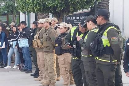 Activan plan de seguridad interinstitucional en la víspera a la Festividad de Urkupiña