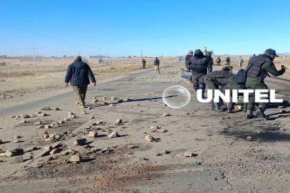 Operativo en marcha: “La ruta La Paz - Oruro está expedita”; reportan menos de 20 bloqueos en el segundo día de Estado de excepción 