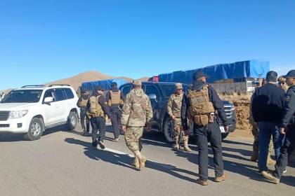 Gobierno: Las carreteras desde La Paz a Oruro y a Desaguadero están expeditas al igual que la vía Cochabamba - Oruro