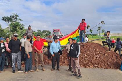 “Se irá masificando”: Se cumple el segundo día del bloqueo por diésel en San Julián, ruta que une Santa Cruz con Beni