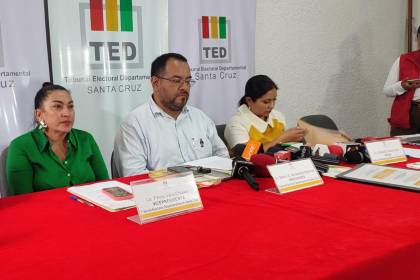 Marco Antonio Monasterio es elegido presidente del TED de Santa Cruz por dos años