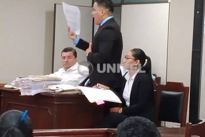 Alcalde cruceño es puesto ante un juez por el caso pavimento; la Fiscalía solicita 180 días de detención preventiva