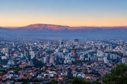 Cochabamba registró la temperatura más baja este jueves, fue de - 0,2 grados