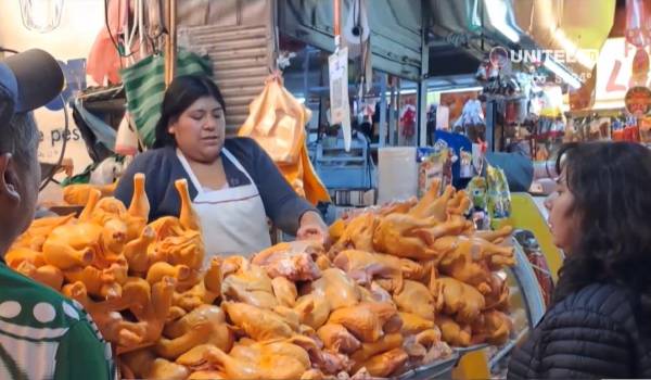 Hay sobreoferta de pollo en Santa Cruz y escasez en La Paz debido a los bloqueos, según comerciantes