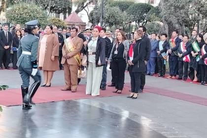 Comienzan los actos protocolares por los 201 años de la independencia de Bolivia