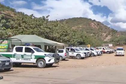 Contingente policial y militar resguarda Parotani para evitar bloqueos; 13 personas fueron arrestadas tras la intervención