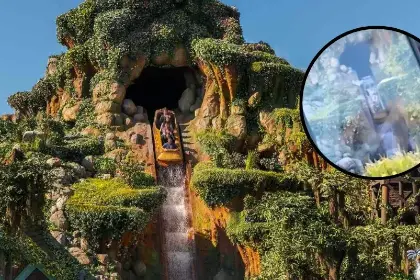Adolescente cae en una cascada de unos 15 metros tras salir de un juego mecánico 