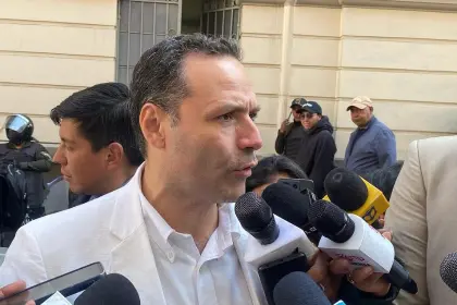 “Si el padrón electoral es válido que liberen a los detenidos por la lucha del Censo”, señala el vicepresidente cívico