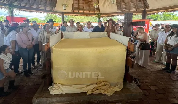 El queso más grande de Bolivia pesa más de 2.000 kilos y refleja el potencial productivo de San Javier