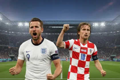 ¡Partidazo! Inglaterra vs Croacia se enfrentan este miércoles y lo verás por UNITEL