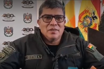 Chuquisaca reporta su primer punto de bloqueo en el municipio de San Lucas