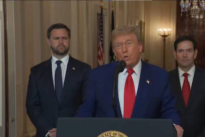 Trump amenaza a Irán con más ataques si no acepta la paz “rápidamente”