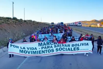 La marcha evista parte de Panduro para “exigir” la renuncia de Paz