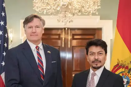 Aramayo dice que, luego del primer semestre, se verá el momento para reponer embajadores con EEUU