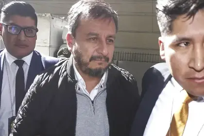 Se desarrolla audiencia del exministro Medinaceli por caso gasolina