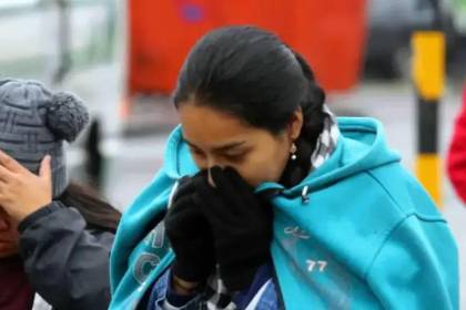 Para este lunes, pronostican el ingreso de un frente frío en cinco departamentos del país