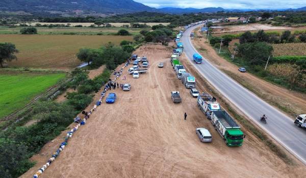“Las filas son interminables en surtidores”: Siembra de granos a punto de paralizarse por falta de diésel