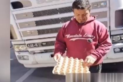 “Solo tenemos un huevo para comer”: Conductor paraguayo relata el calvario que vive por los bloqueos en Bolivia