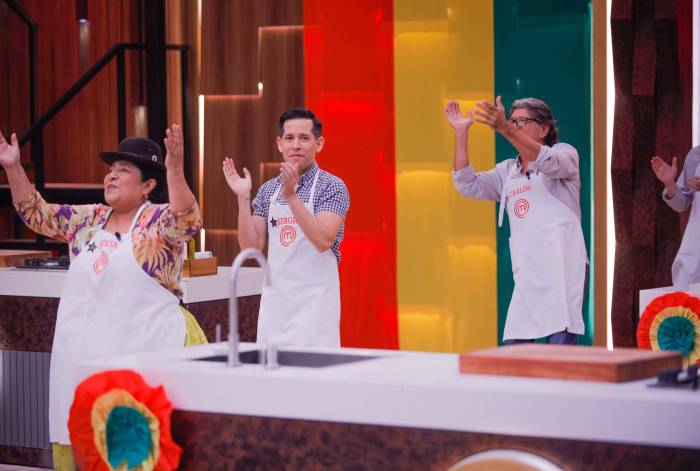  “Viva mi patria Bolivia”, el himno que se coreó en las cocinas de MasterChef Celebrity 
