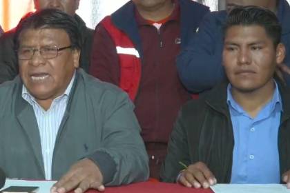 Choferes de El Alto exigen segunda vuelta en La Paz y advierten con medidas de presión