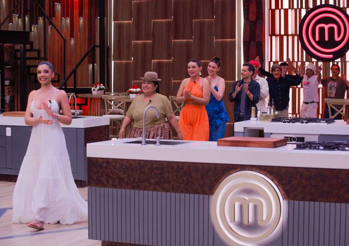 El reencuentro de las celebridades en la noche final 