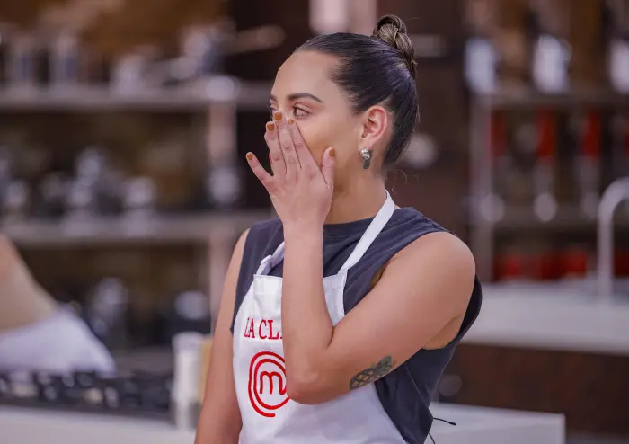 No contuvo las lágrimas, La Clau fue enviada a la gala de eliminación No contuvo las lágrimas, La Clau fue enviada a la gala de eliminación