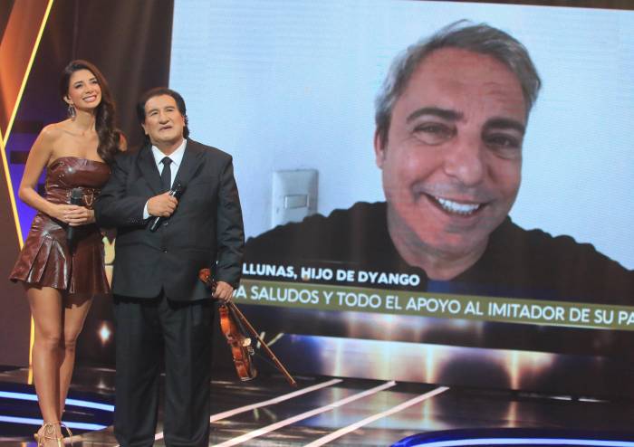El hijo de Dyango envió un mensaje especial para el participante de Yo Me Llamo