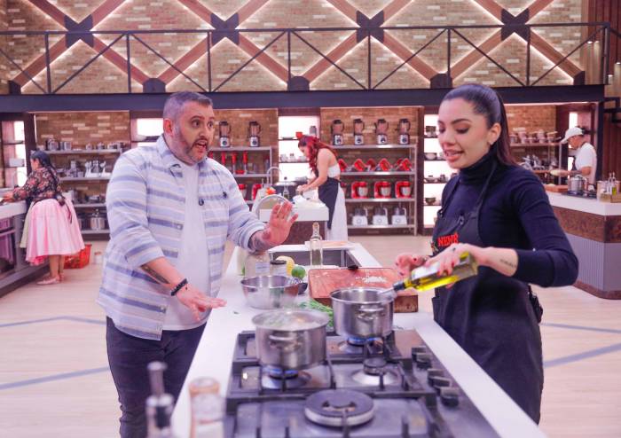 Las lágrimas de Nené al cocinar su plato 