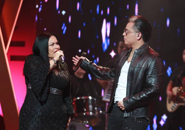 Luis Vega y su mamá deleitaron al público de Yo Me Llamo